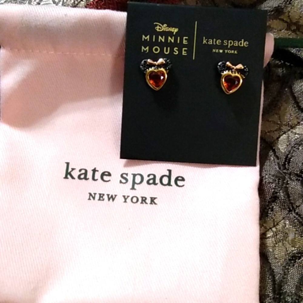 KATE SPADE MINNIE MOUSE EARRINGS